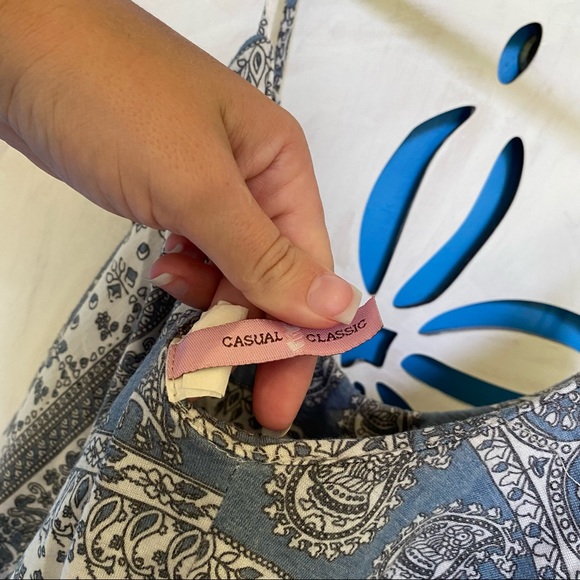 elephant pattern crop top tank top - Picture 4 of 4